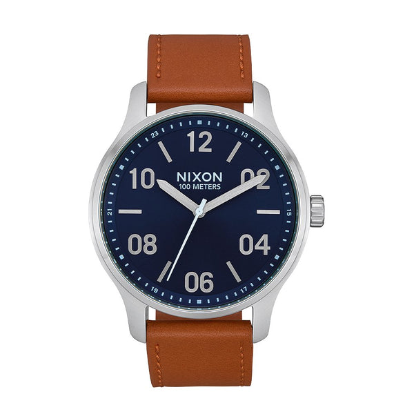 Nixon Patrol Leather Navy / Saddle - Streetart.fr